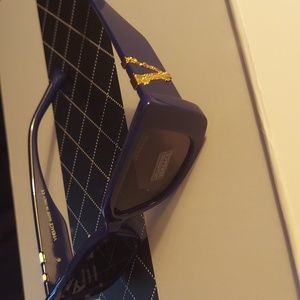 Versace royal blue sunglasses